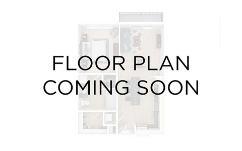 A floor plan is coming soon.